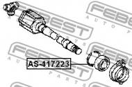 AS-417223 FEBEST - ŁOŻYSKO NAPĘDU (41X72X23) TOYOTA RAV4 ACA3,ALA3,GSA33,ZSA3 2