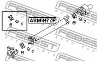 ASM-H77F FEBEST - KRZYŻAK WAŁU NAPĘDOWEGO PRZÓD MITSUBISHI PAJERO PININ/MONTER
