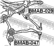 BMAB-047 FEBEST - TULEJA STAB. BMW 3 F34 GT 2012-2013 ECE 