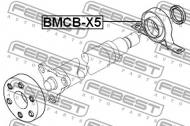 BMCB-X5 FEBEST - PODPORA WAŁU NAPĘDOWEGO BMW X5 E53 1999-2006 ECE