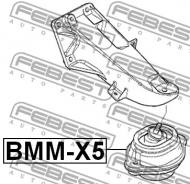 BMM-X5 FEBEST - PODUSZKA SILNIKA PRZEDNIA BMW X5 E53 1999-2006 ECE
