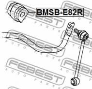 BMSB-E82R FEBEST - GUMA STAB. TYŁ D11 BMW 3 E90 2004-2008 ECE