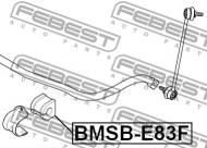 BMSB-E83F FEBEST - GUMA STAB. PRZÓD D22.5 BMW X3 E83 2003-2006 ECE