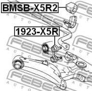 BMSB-X5R2 FEBEST - GUMA STAB. TYŁ D23.5 BMW X5 E53 1999-2006 ECE