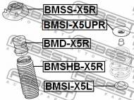 BMSI-X5L FEBEST - PODKŁADKA SPRĘŻYNY DOLNA TYLNA BMW X5 E53 1999-2006 ECE