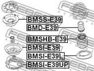 BMSS-E39 FEBEST - MOCOWANIE AMORTYZATORA PRZÓD BMW 5 E39 1995-2003 ECE