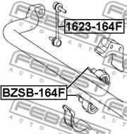 BZSB-164F FEBEST - GUMA STAB. PRZÓD D30 MERCEDES BENZ ML-CLASS 164 2004-2011