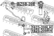 BZSB-209 FEBEST - GUMA STAB. PRZÓD D20 MERCEDES BENZ SPRINTER 906 2005-2013