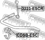 CDSB-ESC FEBEST - GUMA STAB. CADILLAC ESCALADE (4WD) 1997- EU