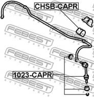 CHSB-CAPR FEBEST - GUMA STAB. TYŁ D14.8 CHEVROLET CAPTIVA 2010- EU