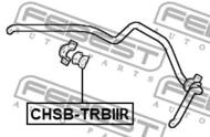 CHSB-TRBIIR FEBEST - REAR STABILIZER BAR BUSH CHEVROLET TRAILBLAZER (31UX)