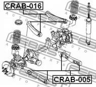 CRAB-005 FEBEST - TULEJA WAHACZA WZDŁUŻNEGO TYŁ JEEP GRAND CHEROKEE 1997-2004