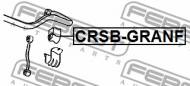 CRSB-GRANF FEBEST - GUMA STAB. PRZÓD JEEP GRAND CHEROKEE III 2004-2010