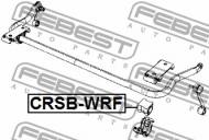 CRSB-WRF FEBEST - GUMA STAB. PRZÓD D30 JEEP WRANGLER 2007-2017