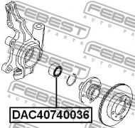 DAC40740036 FEBEST - ŁOŻYSKA KOŁA PRZÓD NISSAN ALMERA UK MAKE N16E 2000.02-2006.1