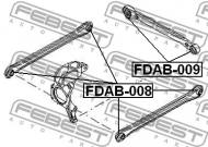 FDAB-009 FEBEST - TULEJA WZDŁUŻNEGO DRĄŻKA TYŁ FORD MONDEO GE 2000-2007 EU