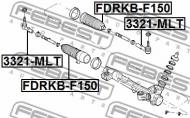 FDRKB-F150 FEBEST - OSŁONA PRZEKŁADNI KIEROWNICZEJ FORD F SERIES F150 2004-2014
