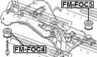 FM-FOC5 FEBEST - TULEJA TYŁ FORD FOCUS CB4 2008-2011 EU 