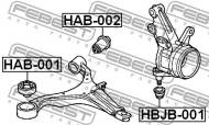 HAB-001 FEBEST - TULEJA PRZEDNIA WAHACZA GÓRNEGO PRZÓD HONDA CR-V RD5 2002-20