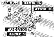 HYAB-SANC6 FEBEST - TULEJA PODUSZKI MECHANIZMU RÓŻNICOWEGO HYUNDAI TUCSON 04: -O