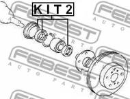 KIT2 FEBEST - USZCZELNIACZE PIASTY KPL.3 ELEM. TOYOTA COROLLA SED/CP/WG AE