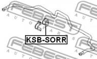 KSB-SORR FEBEST - GUMA STAB. TYŁ D19 KIA SORENTO 02 (2002-2006) CIS