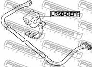 LRSB-DEFF FEBEST - GUMA STAB. PRZÓD D23 LAND ROVER DEFENDER 1987-2006