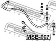 MSB-007 FEBEST - GUMA STAB. TYŁ D20 MITSUBISHI CHARIOT GRANDIS N80,90 1997.08