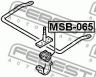 MSB-065 FEBEST - GUMA STAB. PRZÓD D31 MITSUBISHI CANTER FA/FB/FE 1980-2015