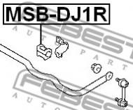 MSB-DJ1R FEBEST - GUMA STAB. TYŁ D19 MITSUBISHI GALANT DJ1,3A 2003.11- MEXICO/