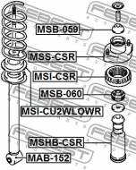 MSS-CSR FEBEST - MOCOWANIE AMORTYZATORA TYŁ MITSUBISHI LANCER,LANCER CEDIA CS