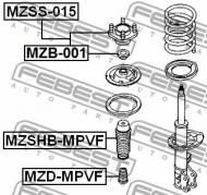 MZB-001 FEBEST - ŁOŻYSKO MOCOWANIA AMORTYZATORA PRZÓD MAZDA CAPELLA GF 1997-1