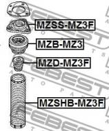 MZB-MZ3 FEBEST - ŁOŻYSKO MOCOWANIA AMORTYZATORA PRZÓD MAZDA 3 BK 2003-2006 EU