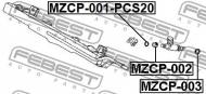 MZCP-001-PCS20 FEBEST - USZCZELNIACZ WTRYSKU PALIWA KPL.20 SZT MAZDA 3 BK 2003-2006