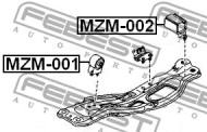 MZM-001 FEBEST - PODUSZKA SILNIKA PRZEDNIA MAZDA 626 GE 1991-1994 EU