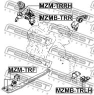 MZM-TRRH FEBEST - PODUSZKA SILNIKA PRAWA (HYDRAULICZNA) 