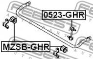 MZSB-GHR FEBEST - GUMA STAB. TYŁ D20.3 MAZDA ATENZA SEDAN & SPORT GH 2007-2009