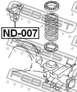 ND-007 FEBEST - ODBÓJ AMORTYZATORA TYŁ NISSAN TERRANO2 R20 1993.02-2006.12 E