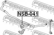 NSB-041 FEBEST - GUMA STAB. PRZÓD D26 NISSAN FX45/35 S50 2003.03-2008.06 GL