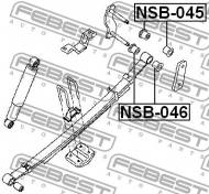 NSB-045 FEBEST - GUMA RESORU NISSAN FRONTIER D40 2004.10- US
