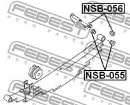 NSB-056 FEBEST - GUMA RESORU NISSAN VANETTE S21 1999.06- JP