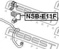 NSB-E11F FEBEST - GUMA STAB. PRZÓD D22 NISSAN TIIDA JPN MAKE C11 2005.08-2012.