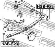 NSB-F23 FEBEST - GUMA TYLNEGO RESORU NISSAN ATLAS/ATLAS/CONDOR F23 1992.01-20