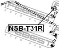 NSB-T31R FEBEST - GUMA STAB. TYŁ D15 NISSAN X-TRAIL RUSMAKE T31R 2009.10- EL