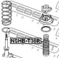 NSHB-T30R FEBEST - OSŁONA/ODBOJNIK AMORTYZATORA TYLN NISSAN X-TRAIL T30 2004.03