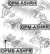 OPMB-ASHFR FEBEST - TULEJA PODUSZKI SILNIKA PRZÓD OPEL ASTRA H 2004-2010