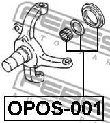 OPOS-001 FEBEST - REPERATURKA ZAWIESZENIA KPL.3 ELEM OPEL FRONTERA B 1998-2004