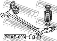 PGAB-003 FEBEST - TULEJA TYLNEJ BELKI CITROEN C4 2004-2011