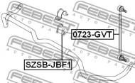 SZSB-JBF1 FEBEST - GUMA STAB. PRZÓD D26 SUZUKI GRAND VITARA/ESCUDO JB416/JB420/