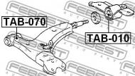 TAB-070 FEBEST - TULEJA PRZEDNIA WAHACZA GÓRNEGO PRZÓD TOYOTA COROLLA SED/CP/